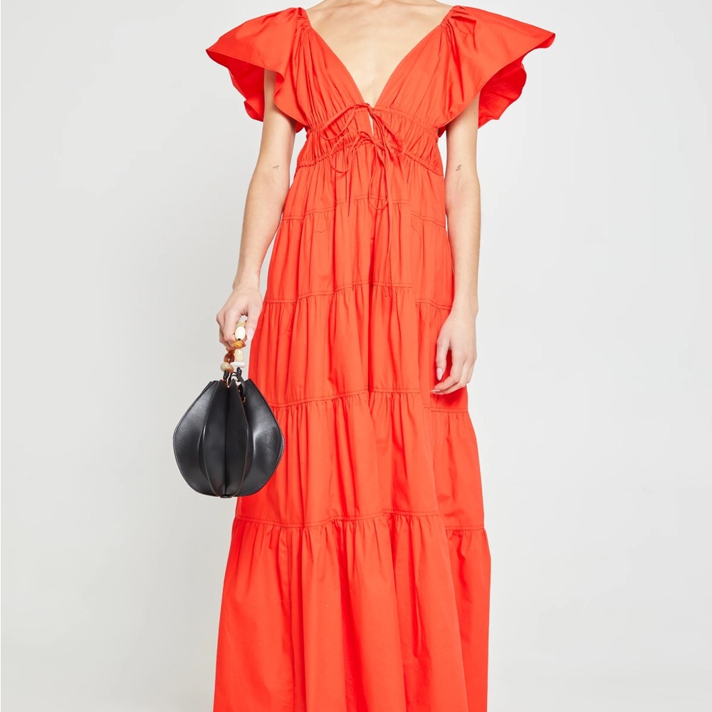 OPT Orange Dress